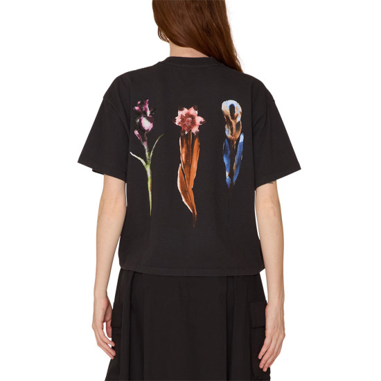 Obey Γυναικεία κοντομάνικη μπλούζα Water Color Flower Tee Obey Γυναικεία κοντομάνικη μπλούζα Water Color Flower Tee